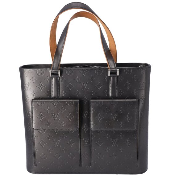 Louis Vuitton Mat Wilwood Handbag Monogram Gray M55102 - Picture 1 of 9